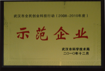 武漢市全民創(chuàng)業(yè)科技行動示范企業(yè)